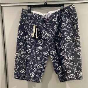 Fresh Black and White  Board Shorts
